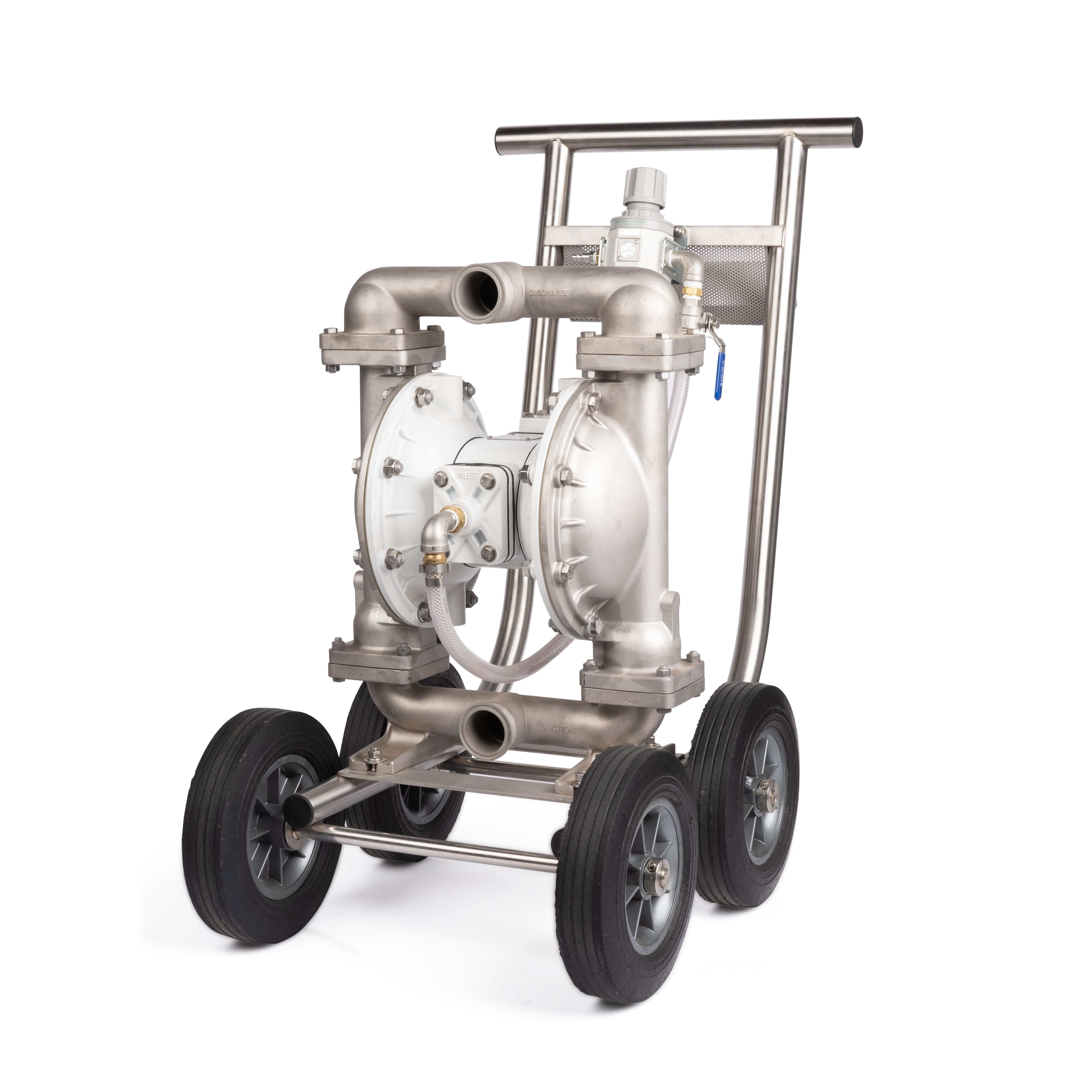 Sandpiper T15 Wine & Beer AODD Pump, 2" TC, 106 GPM