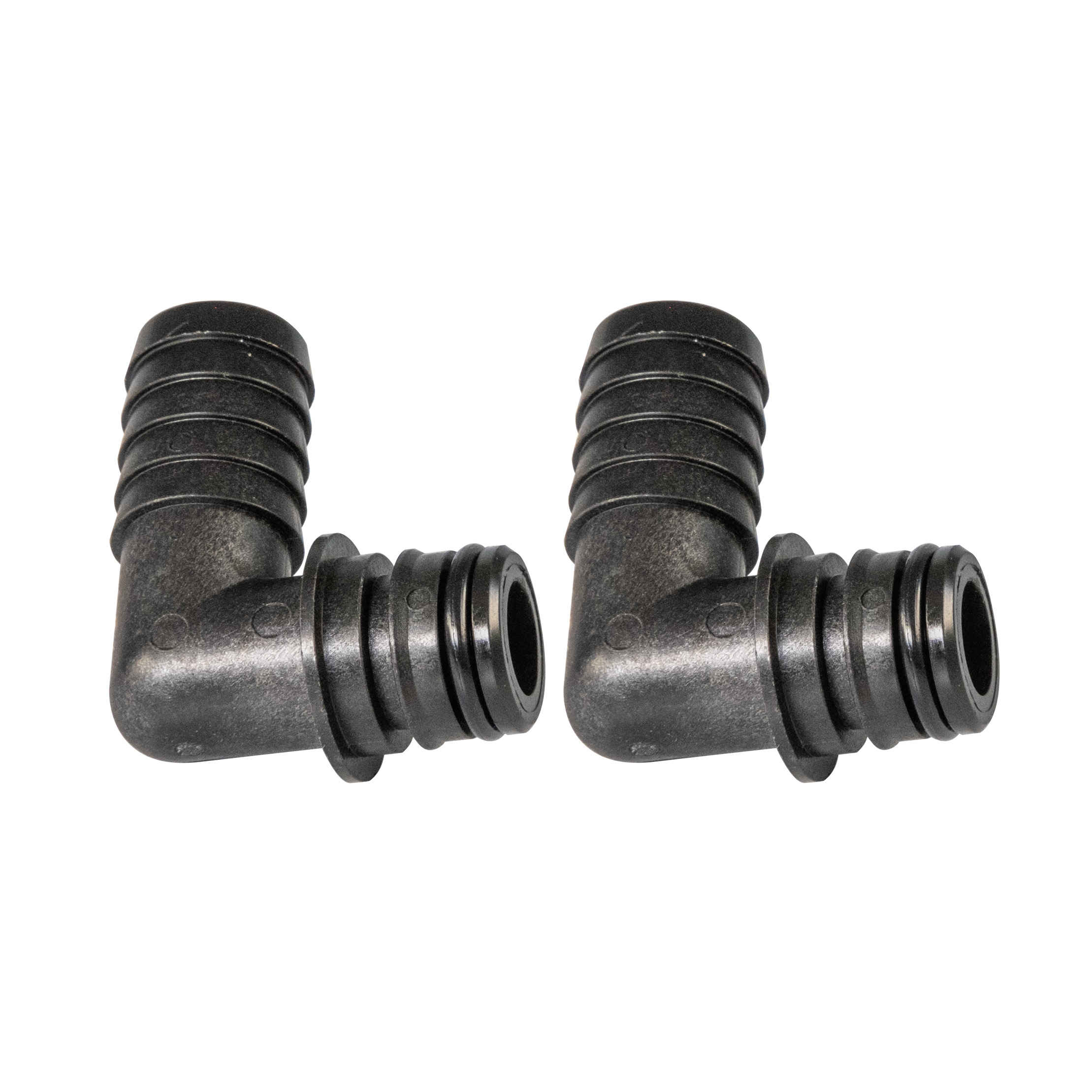 Flojet 90° 3/4" Hose Barbs (20381-010)