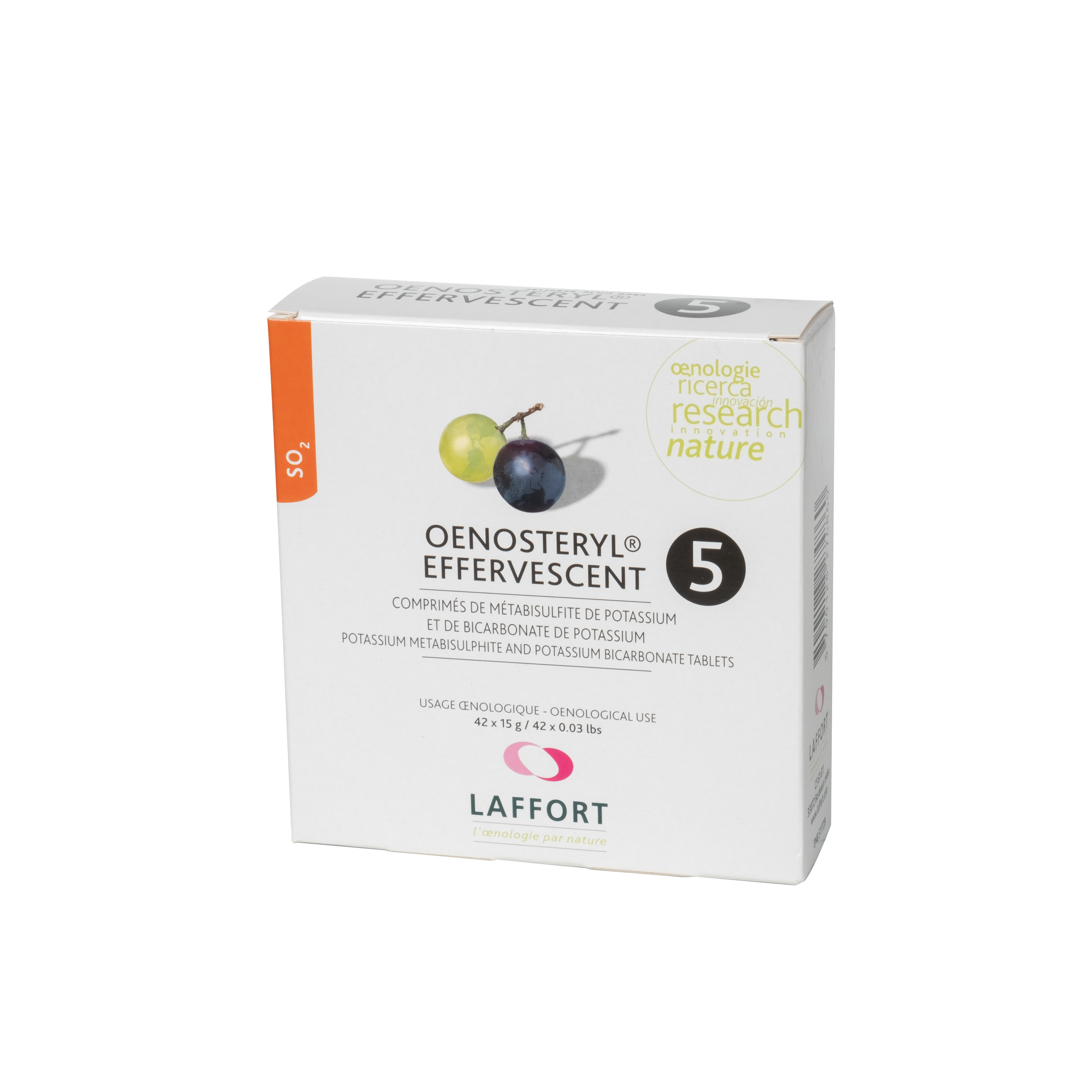 Laffort Oenosteryl Effervescent SO2 Tablets
