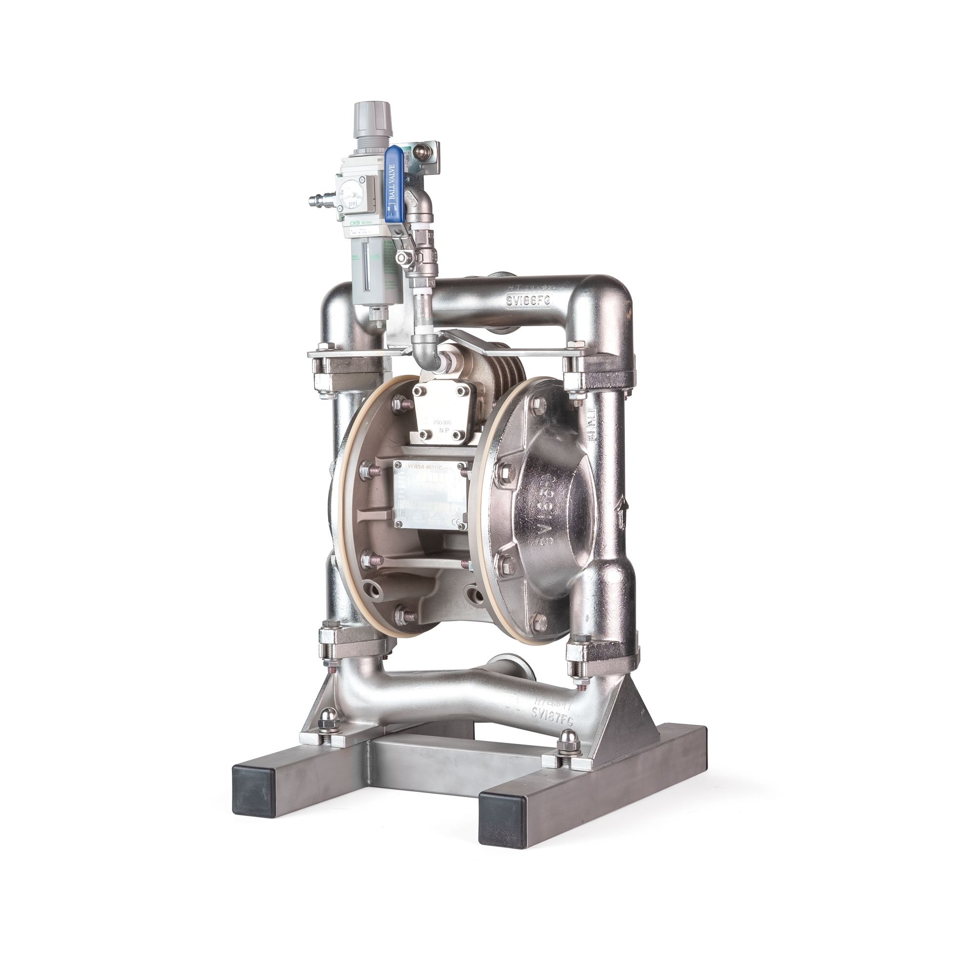 SimpleSanitary 46 Air Diaphragm Pump for Wine & Beer