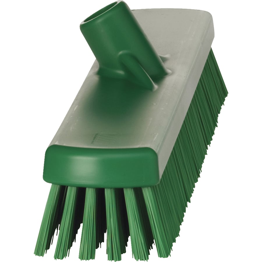 Vikan Deck/Wall Scrub, Stiff, 19", 7062