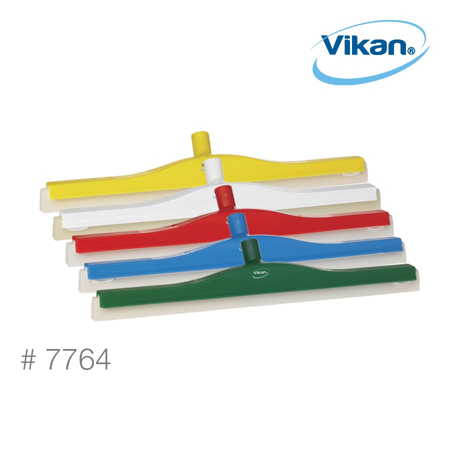 Vikan Squeegee, Swival Neck, Foam Blade, 24", 7764