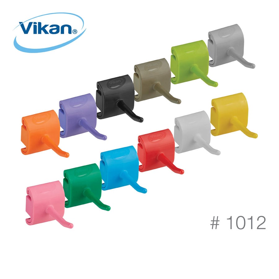 Vikan Hygienic Wall Bracket, Single Hook Module, 1012