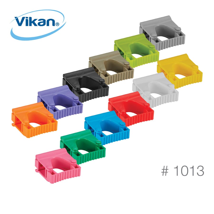 Vikan Hygienic Hi-Flex Wall Bracket, Grip Band Module, 1013