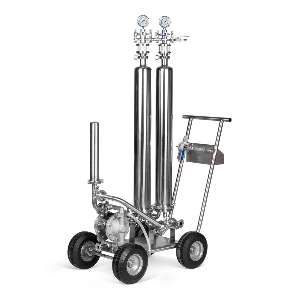 TCW "DoublePlus" Cartridge Filtration System with Pump