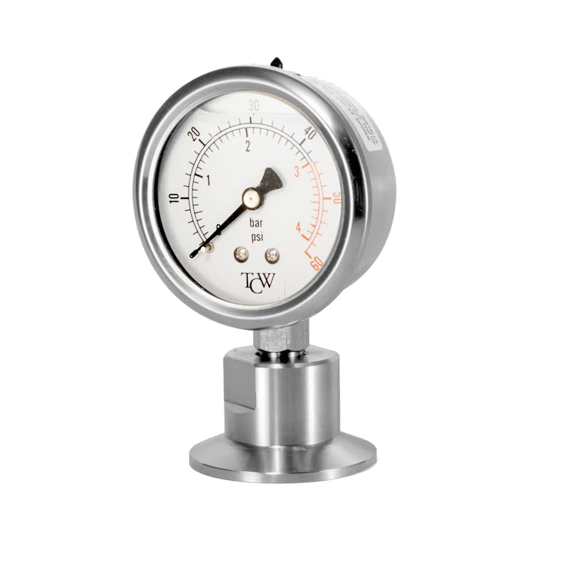 Sanitary Tri Clamp Pressure Gauge