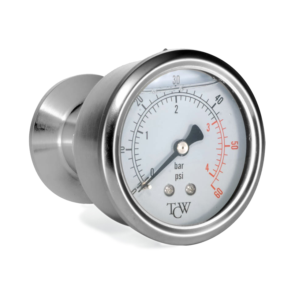 Sanitary Tri Clamp Pressure Gauge