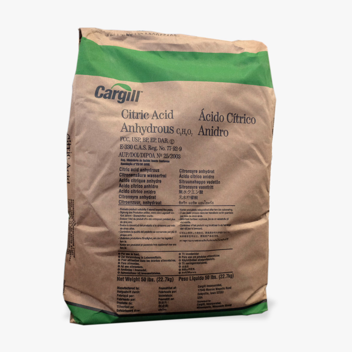 Citric Acid – 50 lbs.
