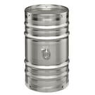 26.5 Gallon Seamless Stainless Steel Barrel