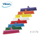 Vikan Push Broom, Soft, 16", 3179