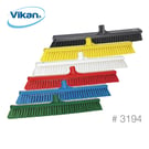 Vikan Combo Push Broom, Soft/Stiff, 24", 3194