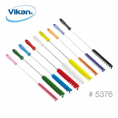 Vikan Stiff Tube Brush, Ø0.9"