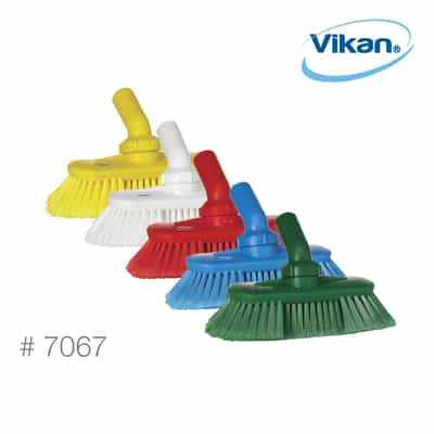 Vikan Waterfed Washing Brush w/ Angle Adjustment