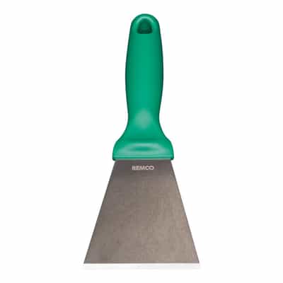 Remco Hand Stainless Steel Scraper, 3", Green