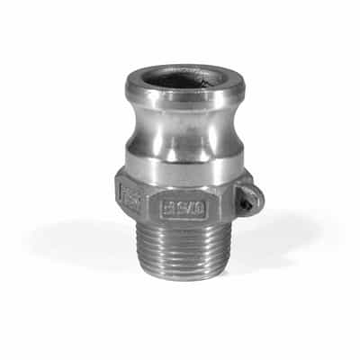 Camlock Part F, Stainless Steel