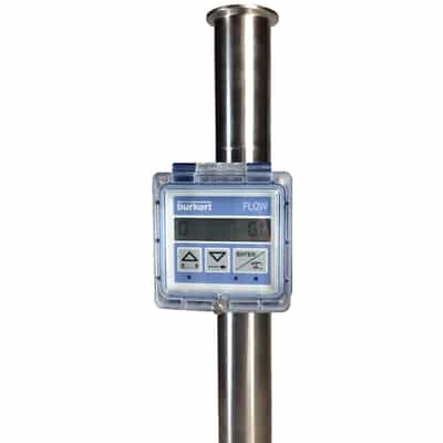 Burkert Tri Clamp Flow Meter