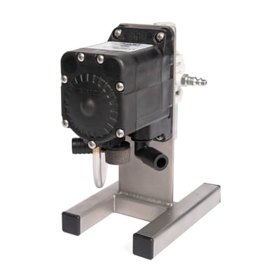 Flojet Pump Stand, Front View