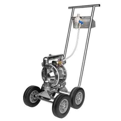 SimpleSanitary 46 Pump, Cart Mounted