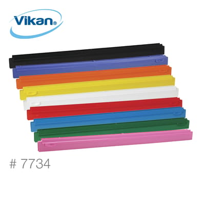Vikan Double Blade Squeegee Refill Cartridge, 24"