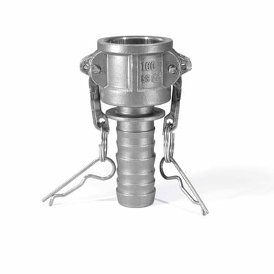 Camlock Part C, Stainless Steel