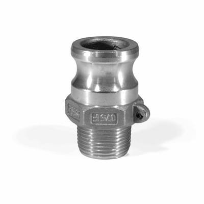 Camlock Part F, Stainless Steel
