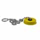 Yellow dust cap with chain