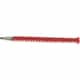 Vikan Tube Brush for Flexible Rod, Red