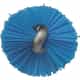 Vikan Tube Brush for Flexible Rod, Blue