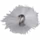 Vikan Tube Brush for Flexible Rod, White