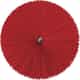 Vikan Tube Brush for Flexible Rod, Medium, Red