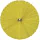 Vikan Tube Brush for Flexible Rod, Medium, Yellow