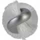 Vikan Stiff Tube Brush, Ø0.4, White