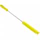 Vikan Stiff Tube Brush, Ø0.9", Yellow