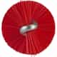 Vikan Stiff Tube Brush, Ø0.9", Red
