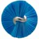 Vikan Stiff Tube Brush, Ø0.9", Blue