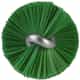 Vikan Stiff Tube Brush, Ø0.9", Green