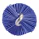 Vikan Stiff Tube Brush, Ø0.9", Purple