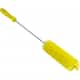 Vikan Stiff Tube Brush, Ø1.5", Yellow