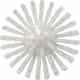 Vikan Medium Pipe Brush, Ø5.0", White