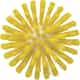 Vikan Medium Pipe Brush, Ø5.0", Yellow