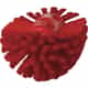 Vikan Tank Brush, Medium, Red