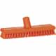 Vikan Waterfed Deck Scrub, Extra Stiff, Orange