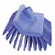 Vikan High-Low Brush Medium, Purple
