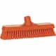 Vikan Deck Stiff Scrub Brush, Orange