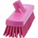 Vikan Deck Stiff Scrub Brush, Pink