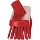 Vikan Deck Stiff Scrub Brush, Red