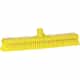 Vikan Stiff Deck/Wall Scrub, Yellow
