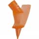 Vikan Single Blade Ultra Hygienic Squeegee, 16", Orange