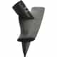 Vikan Single Blade Ultra Hygienic Squeegee, 16", Black