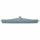 Vikan Single Blade Ultra Hygienic Squeegee, 16", Gray